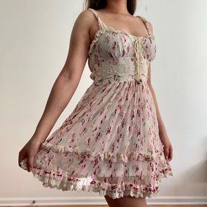 Floral Babydoll Dress